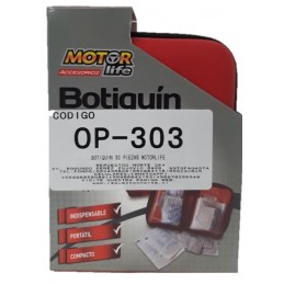 BOTIQUIN 30 PIEZAS MOTORLIFE