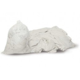 SACO 10KG PAÑO TRAPO BLANCO...