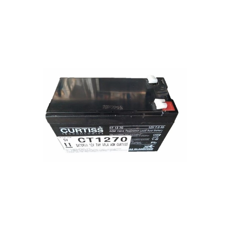 BATERIA 12V 7AH VRLA AGM CURTISS